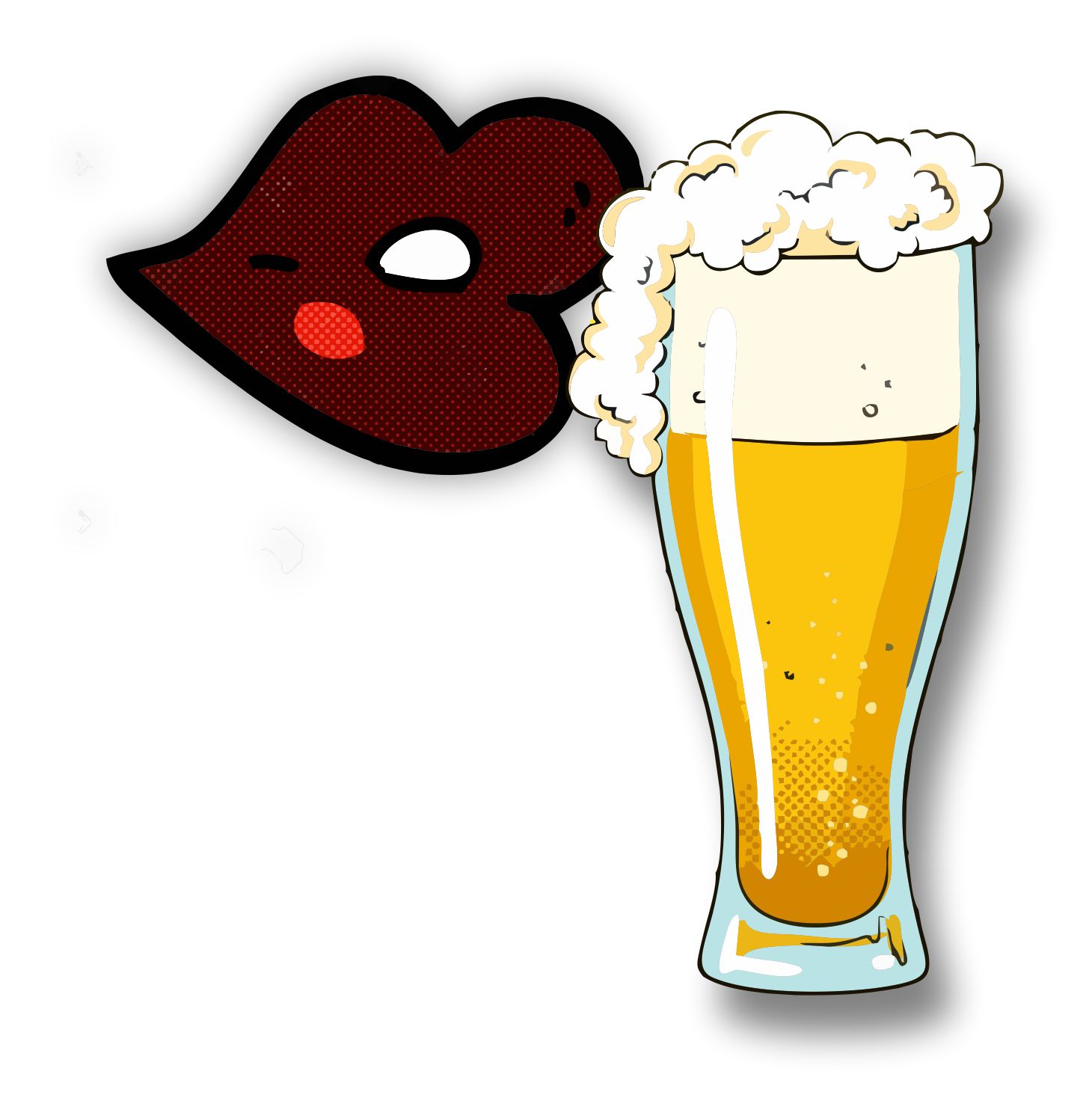 Lips beer